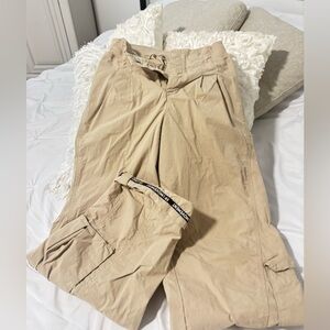 FP Movement by Free People Beige Cargo Pants